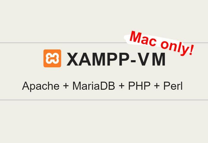 網站架設之於開發者的第一步-XAMPP-VM for Mac 新手入門簡易教學