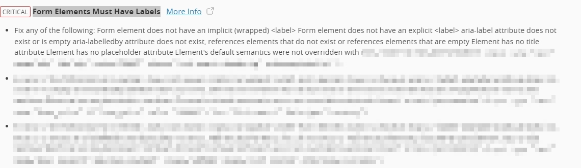 Form Elements Must Have Labels